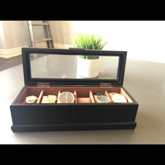 Bombay SOLID Wood Watch Box - Picture 9 of 10